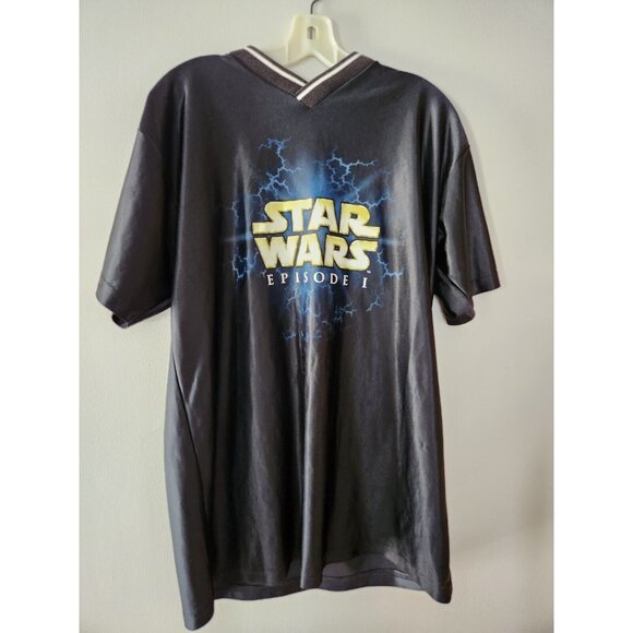 Star Wars Episode 1 Vintage Medium T-Shirt Used Made In Canada - Picture 1 of 7